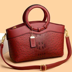 SSMI Croc Embossed handbag Shishang Meili
